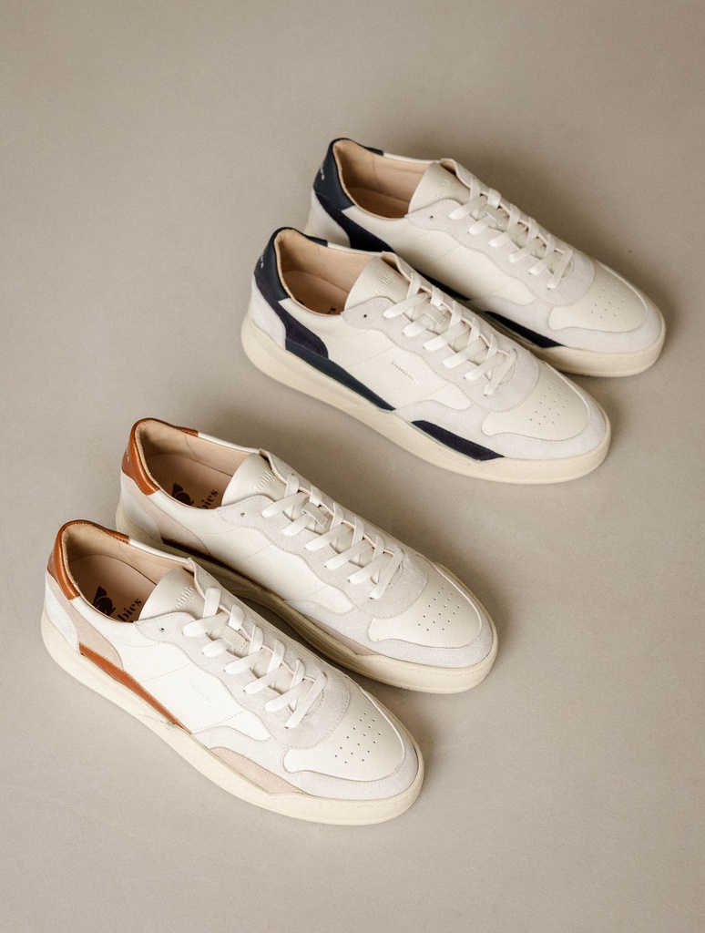 Baskets : Malibu - Off White - Cinnamon - Papyrus