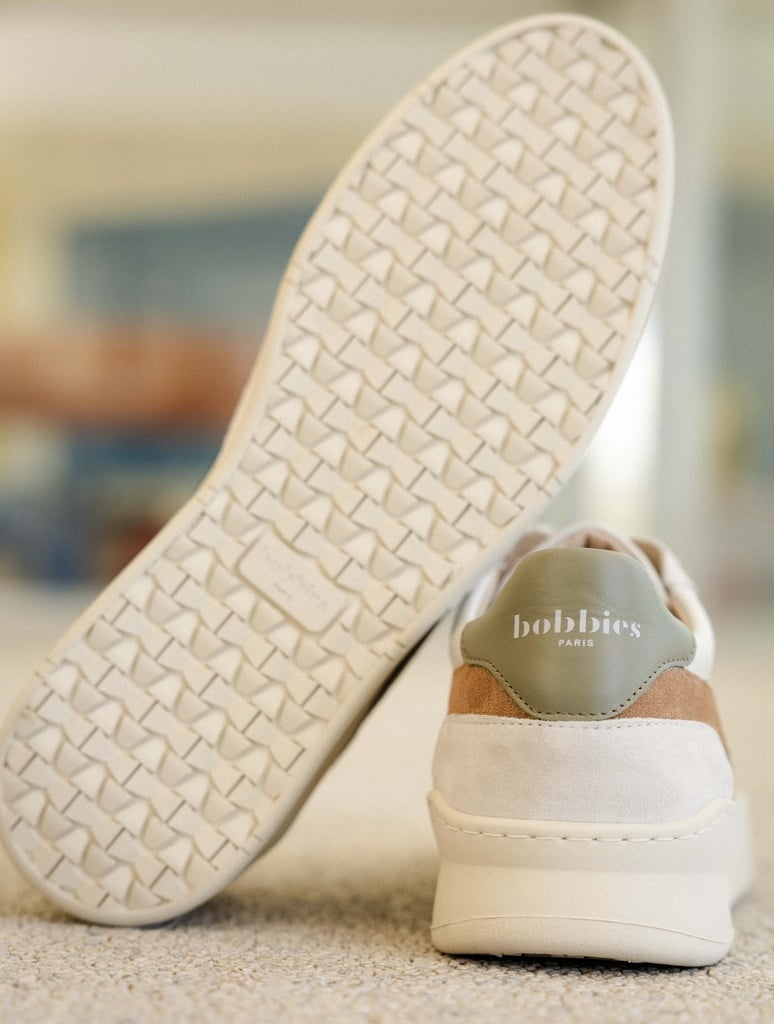 Sneakers : Malibu - Off White - Rosemary - Antelope