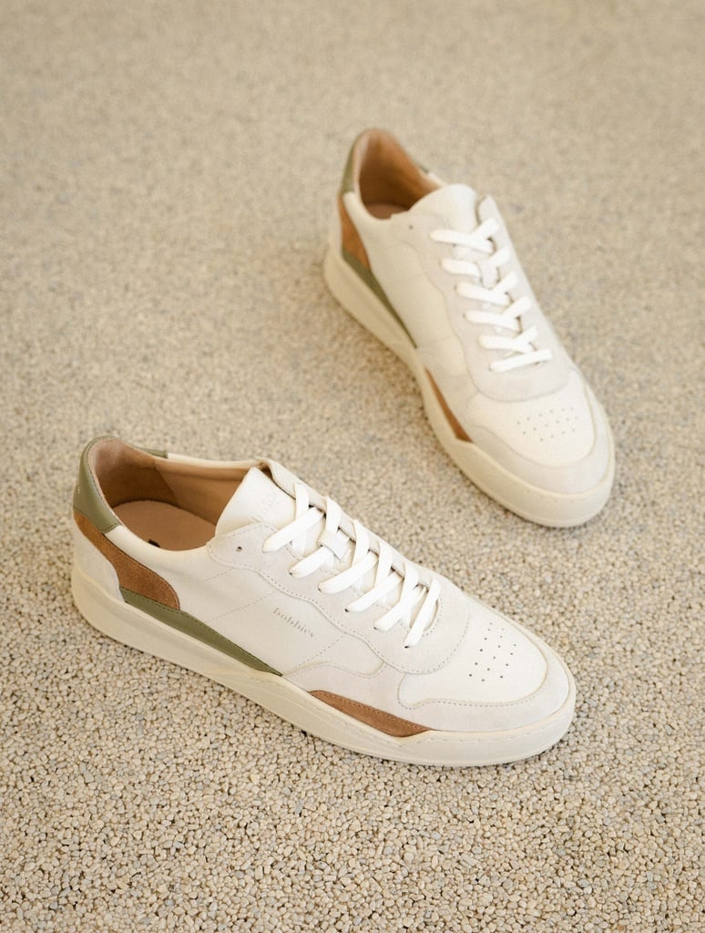 Sneakers : Malibu - Off White - Rosemary - Antelope