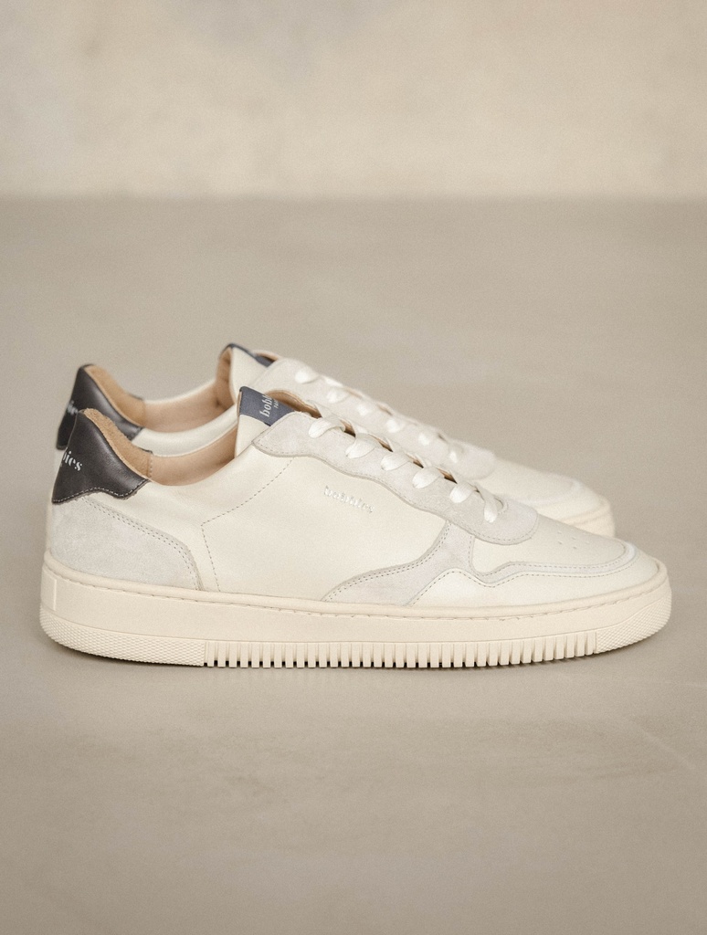 Sneakers : Travis - Off White & Graphite