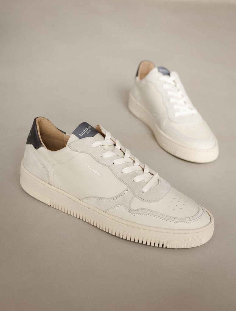 Sneakers : Travis - Off White & Graphite