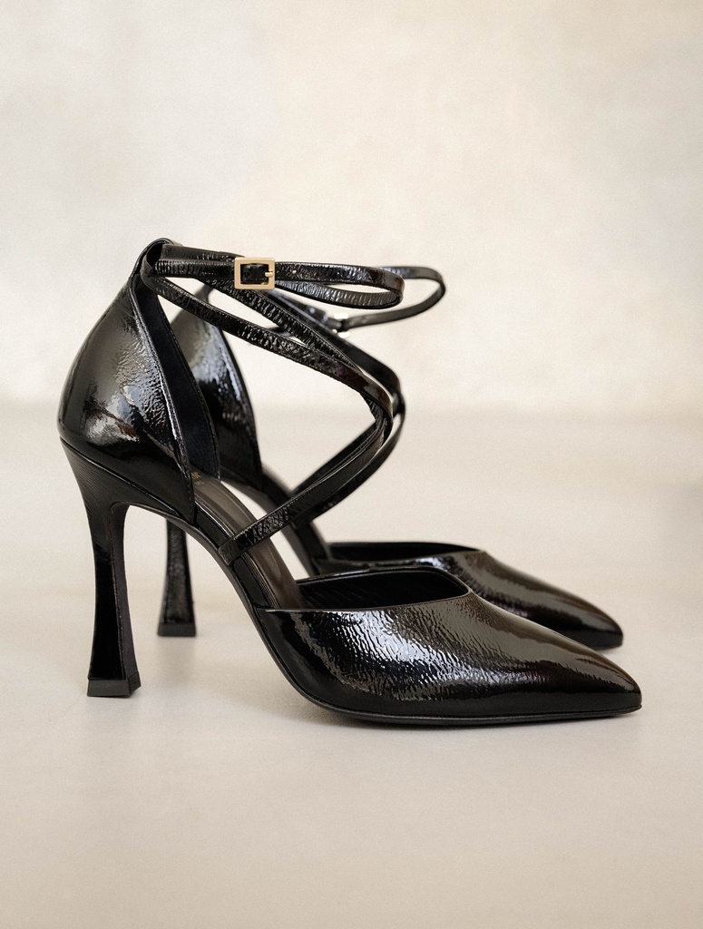 Pumps & Mary Janes : Agathe - Black Vinyl