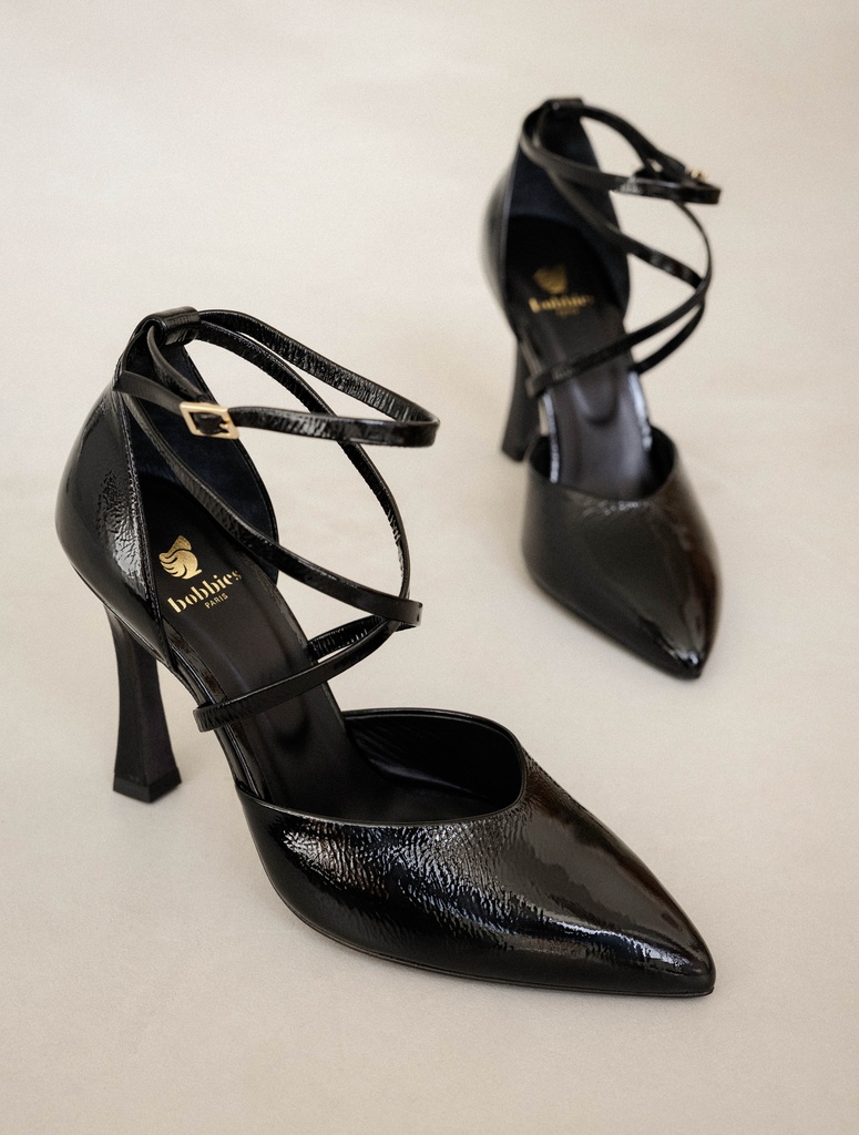 Pumps & Mary Janes : Agathe - Black Vinyl