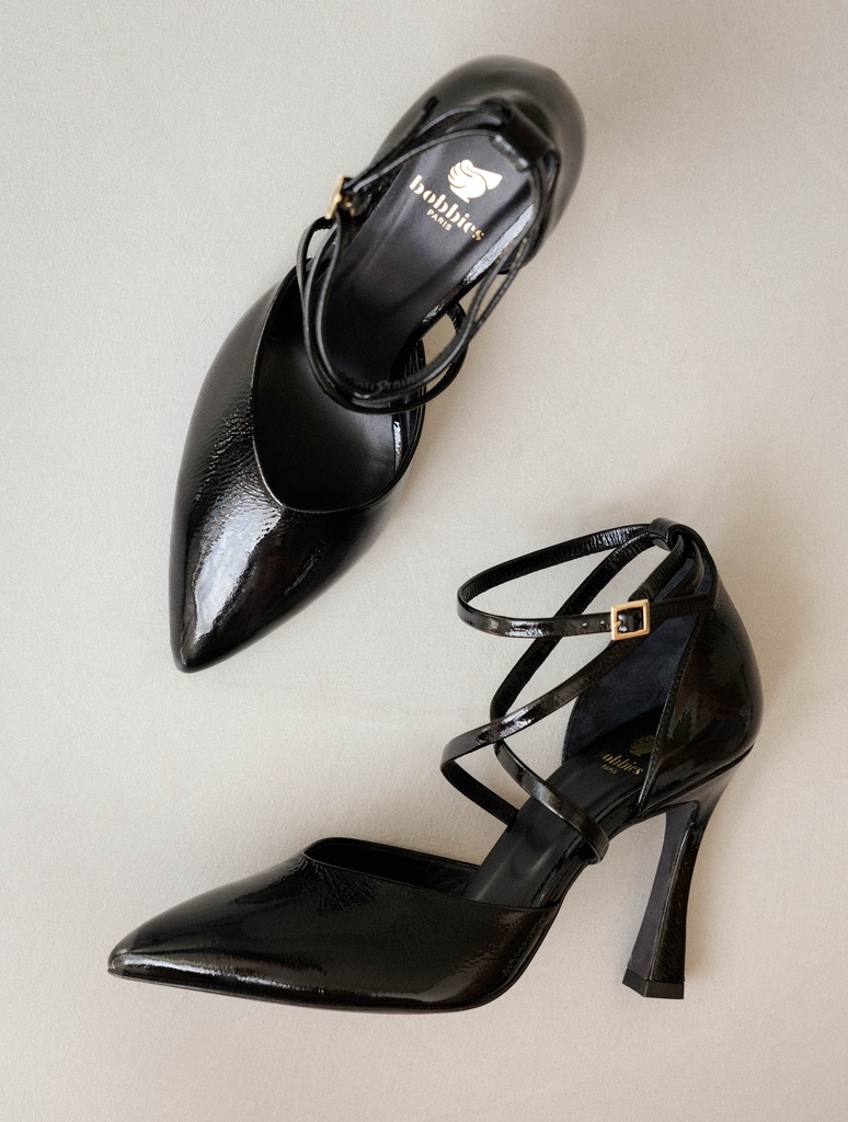 Pumps & Mary Janes : Agathe - Black Vinyl