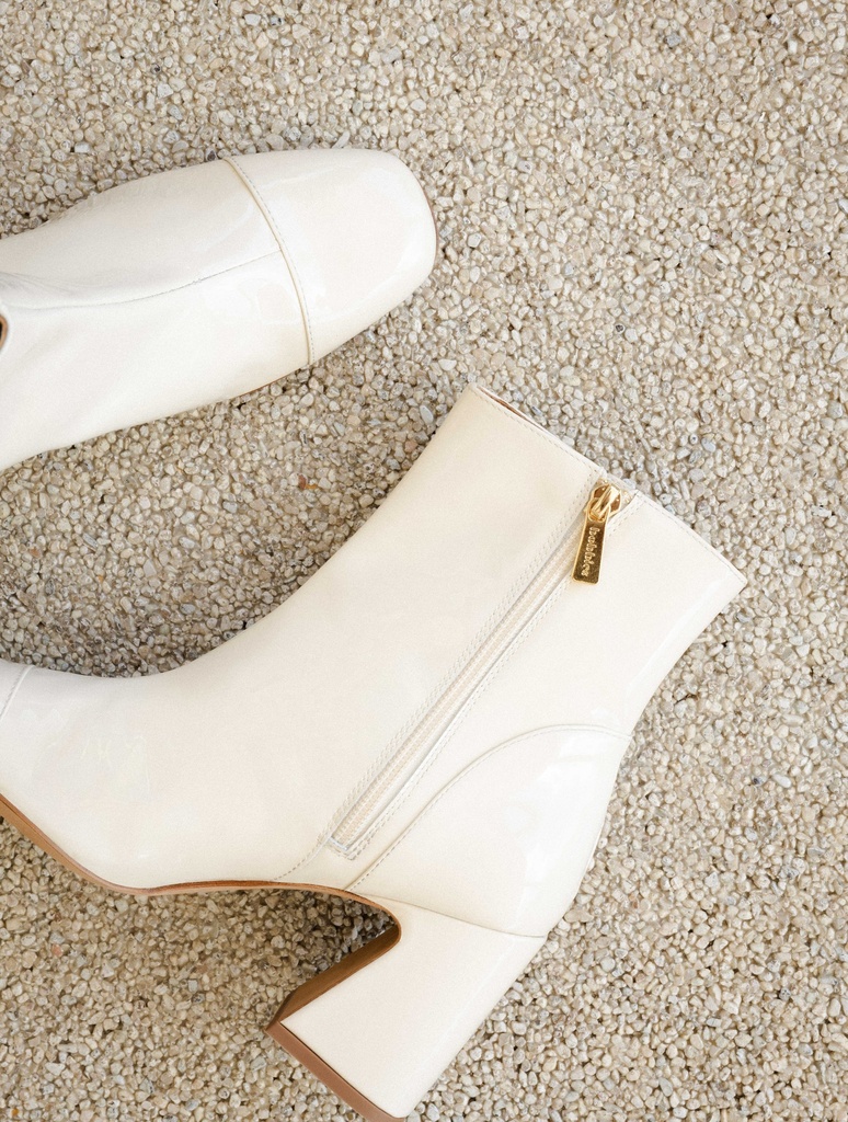 Stiefel mit Absatz : Aline - Mascarpone