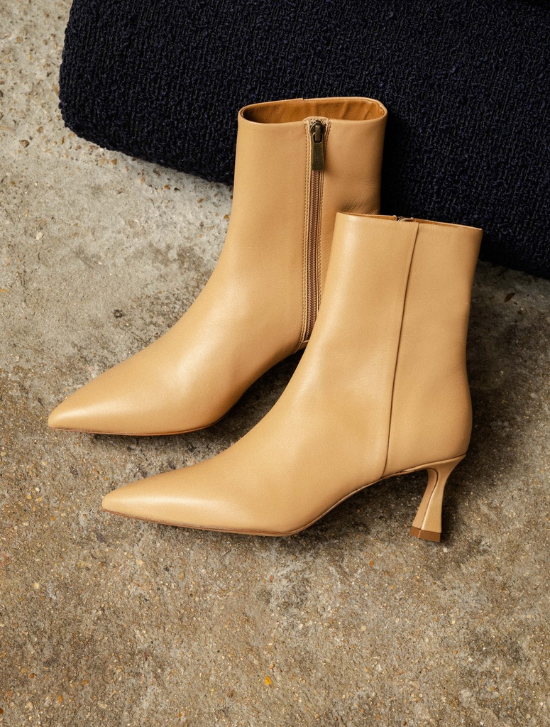 Stiefel mit Absatz : Audrey - Toffee