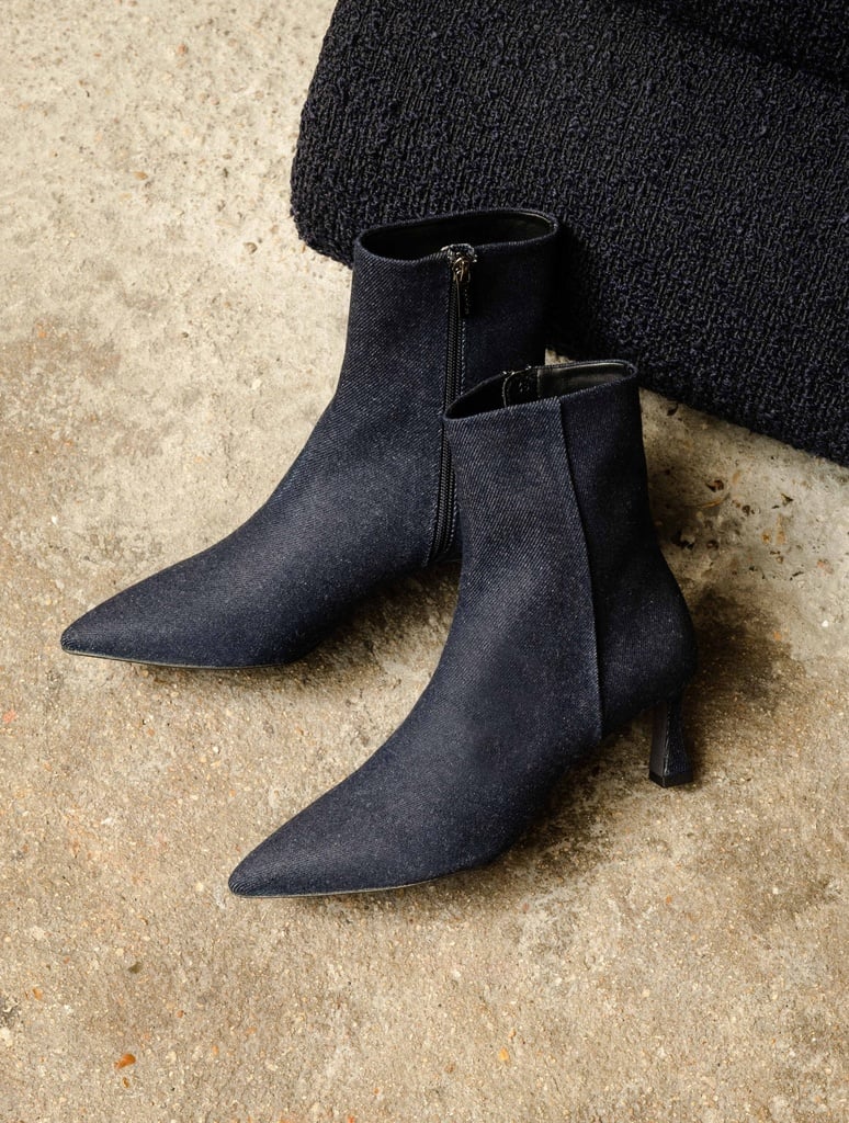 Botines con Tacón : Audrey - Raw Denim