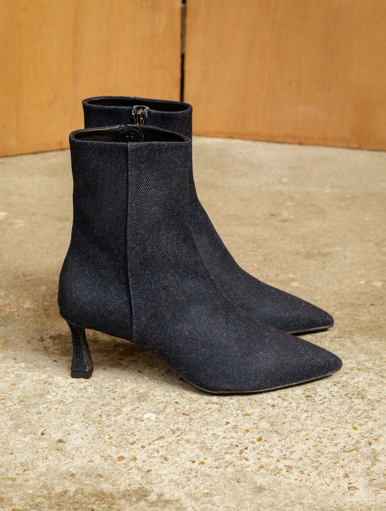 Botines con Tacón : Audrey - Raw Denim