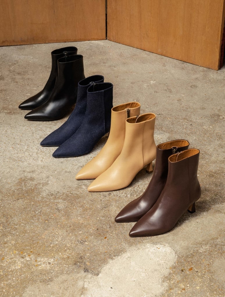 Botines con Tacón : Audrey - Raw Denim