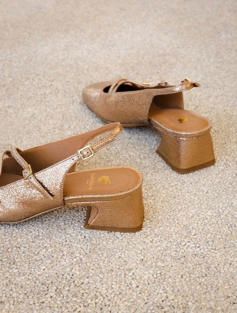 Babies & Escarpins : Becca - Sepia Gold