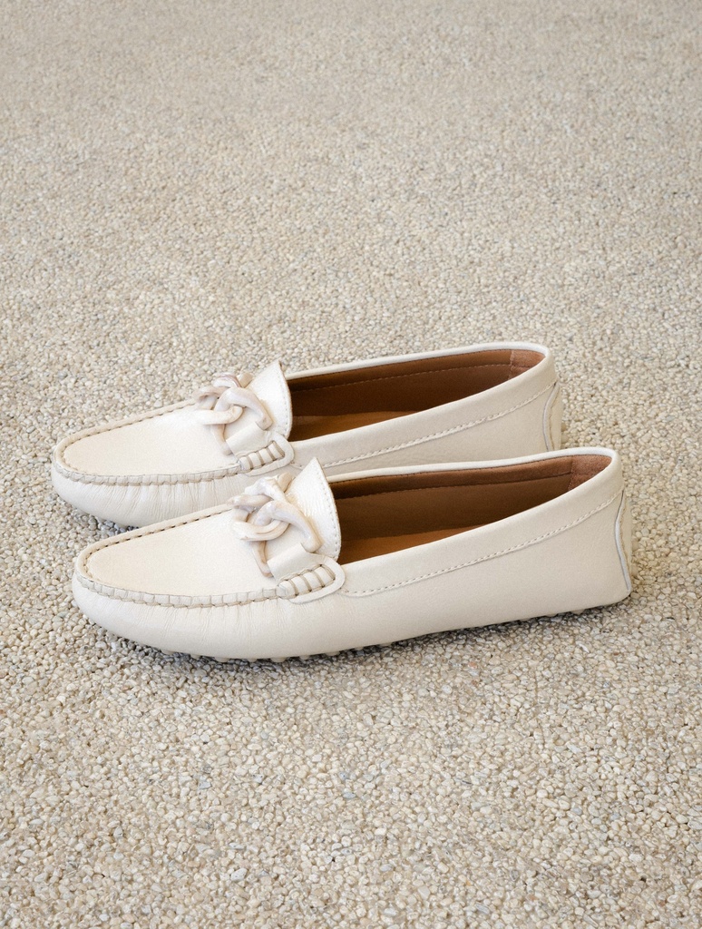 Mocassins & Derbies : Britt - Chantilly Cream