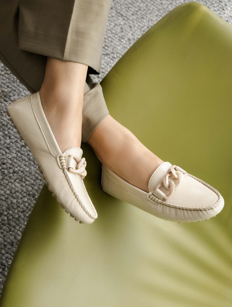 Mocassins & Derbies : Britt - Chantilly Cream