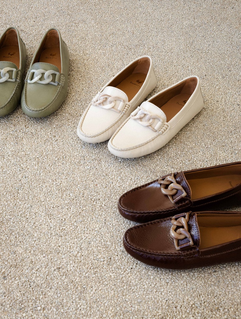 Mocassins & Derbies : Britt - Chantilly Cream