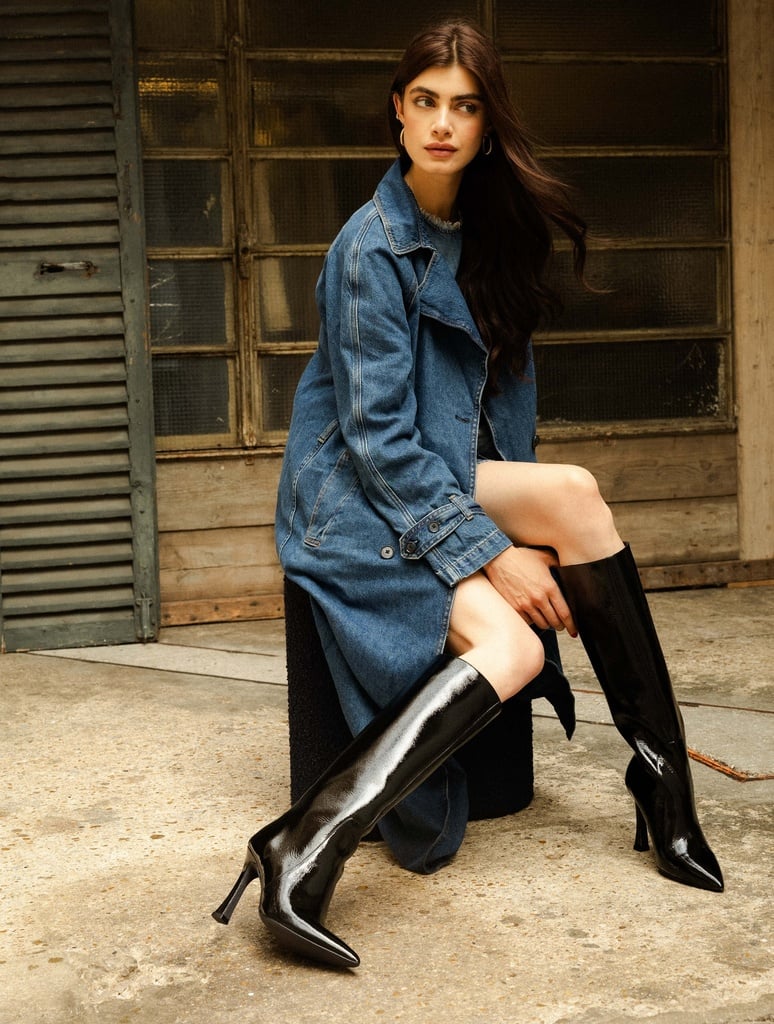 Stiefel : Clarisse - Black Vinyl