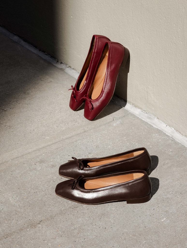 Ballerines : Charlotte - Ristretto