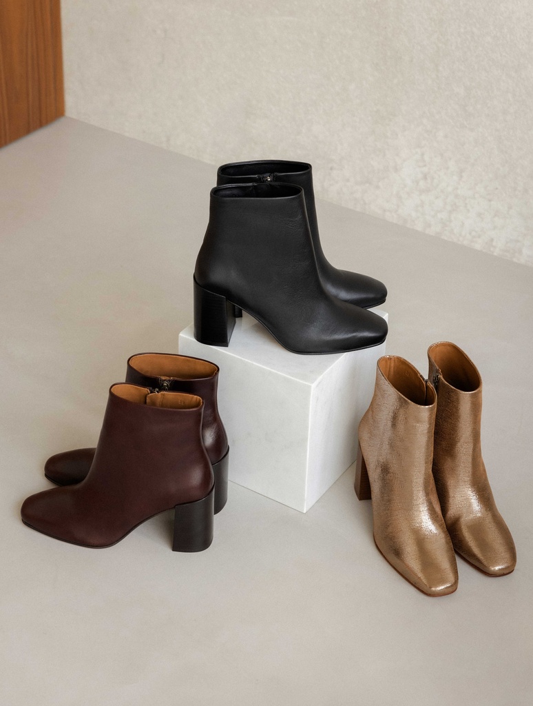 Ankle Boots : Carla - Golden