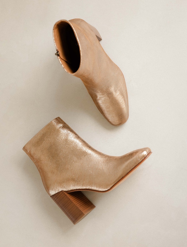 Ankle Boots : Carla - Golden
