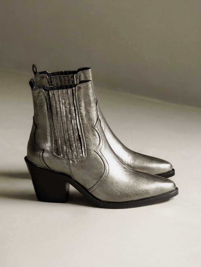 Ankle Boots : Dakota - Cosmic Silver