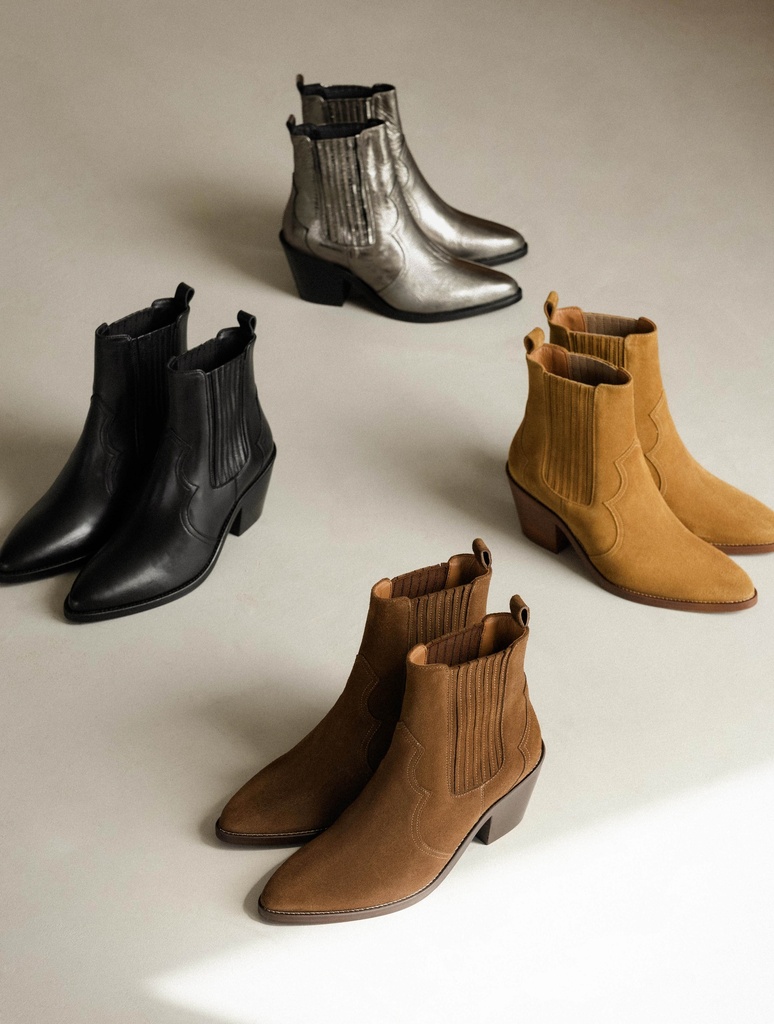 Ankle Boots : Dakota - Cosmic Silver