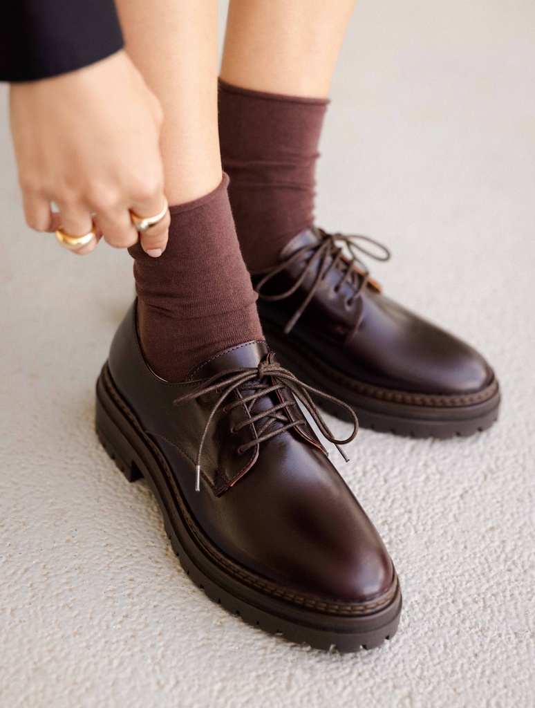 Mokassins & Derbys : Dasha - Cabernet