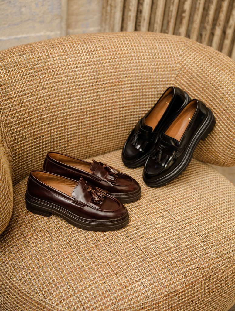 Mokassins & Derbys : Deniz - Siyah Black