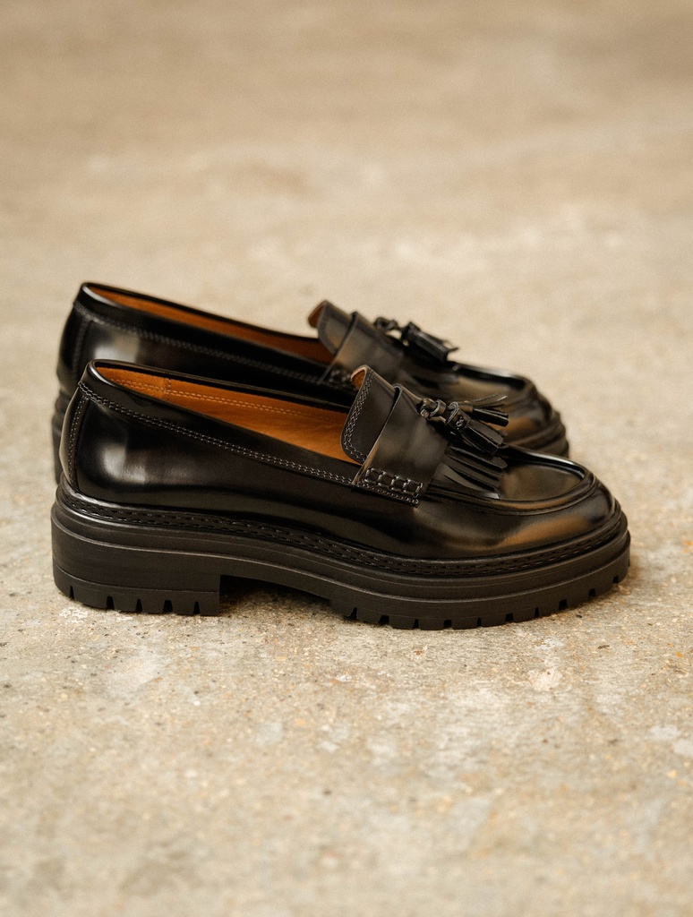 Mokassins & Derbys : Deniz - Siyah Black