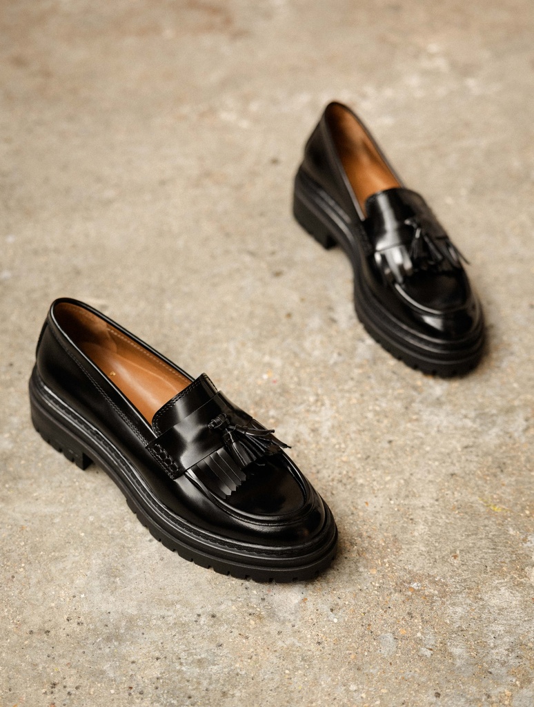 Mokassins & Derbys : Deniz - Siyah Black