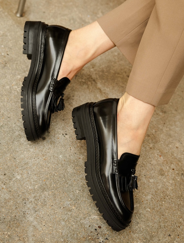 Mokassins & Derbys : Deniz - Siyah Black