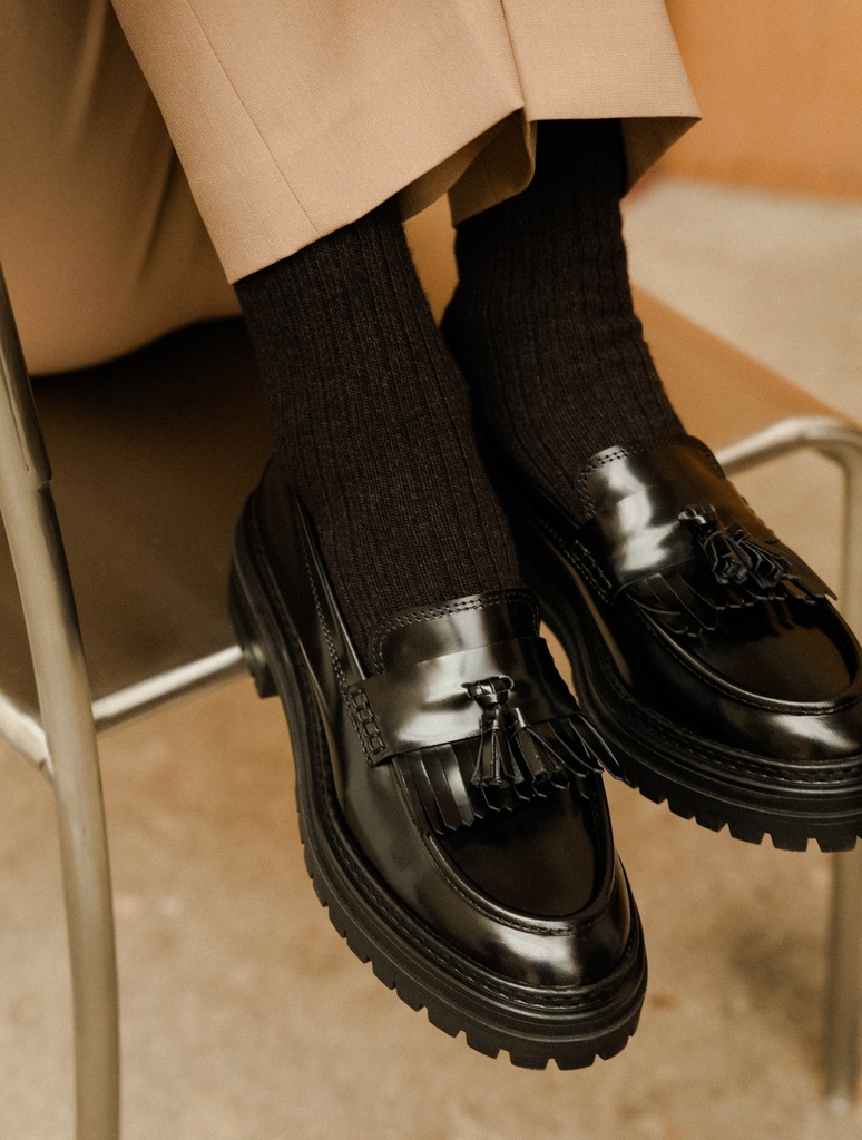 Mokassins & Derbys : Deniz - Siyah Black