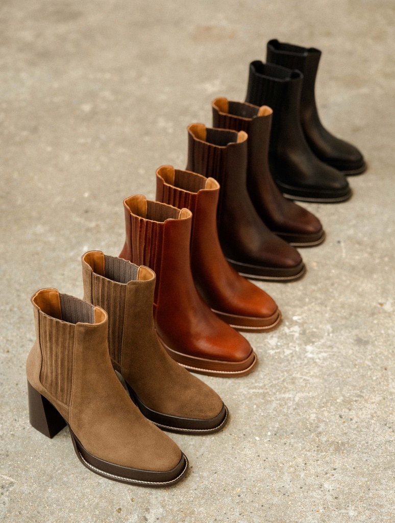 Boots à Talons : Deva - Passion Black