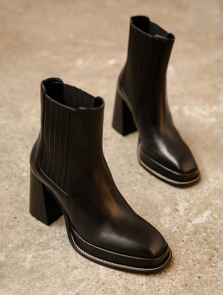 Boots à Talons : Deva - Passion Black