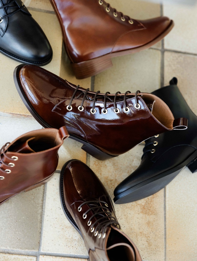 Boots Plates : Doria - Passion Black