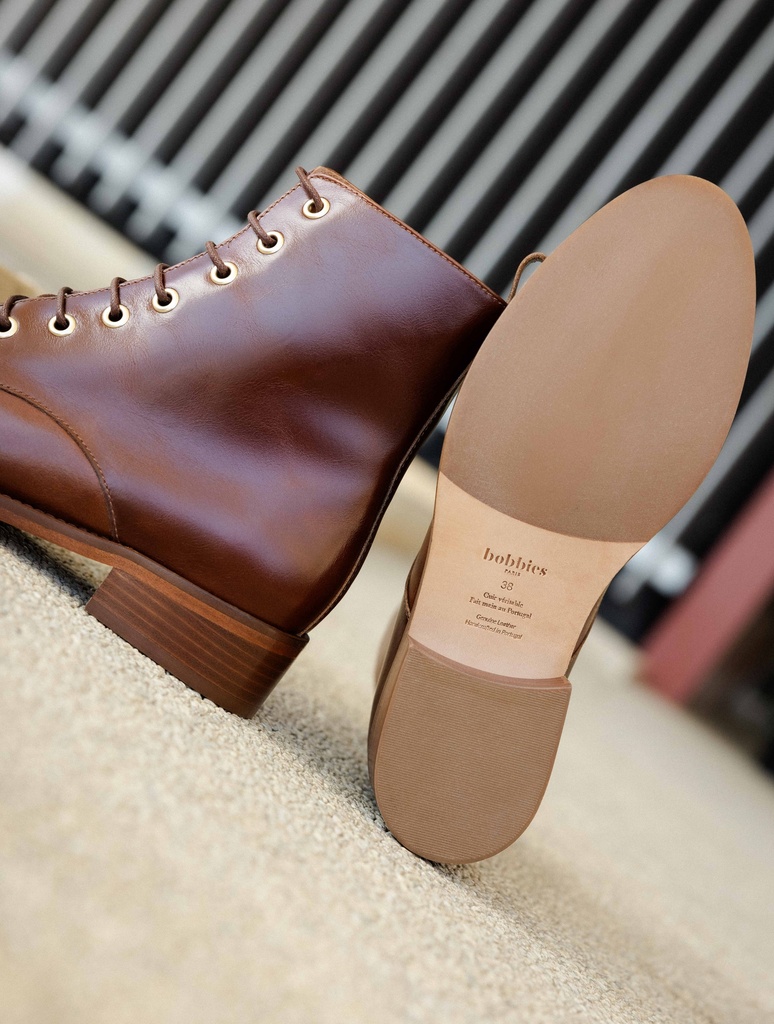 Boots Plates : Doria - Chestnut