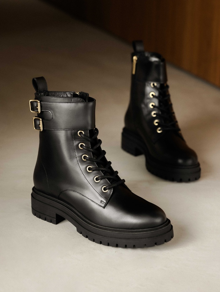 Botines : Ellie - Noir Obscur