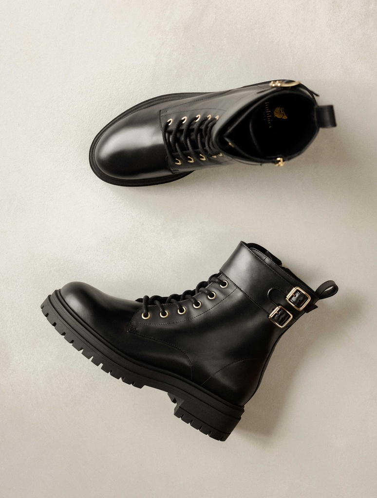 Botines : Ellie - Noir Obscur