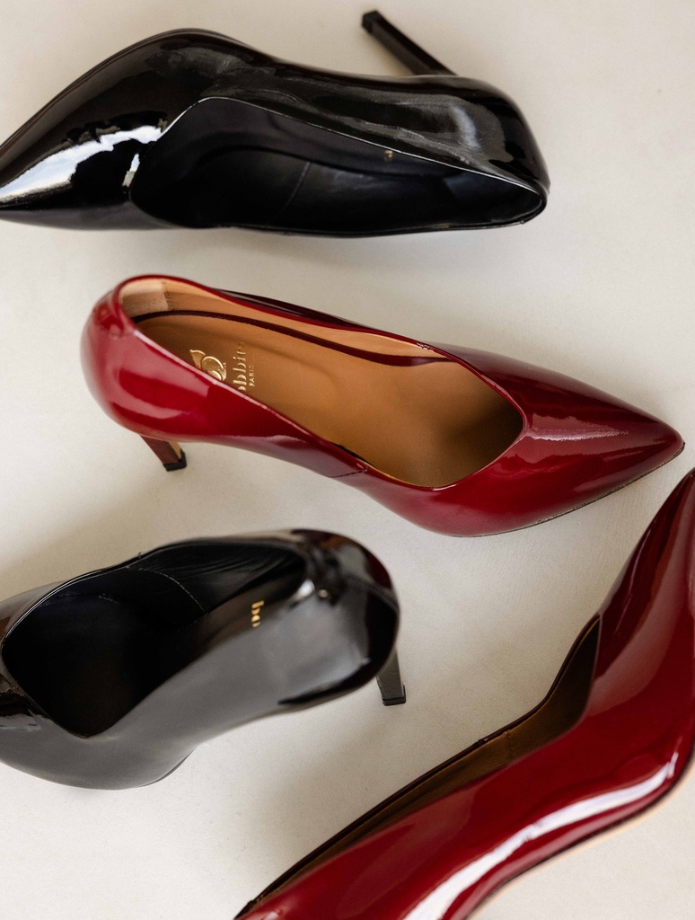 Zapatos de Salón y Mary Janes : Frida - Lacquered Black