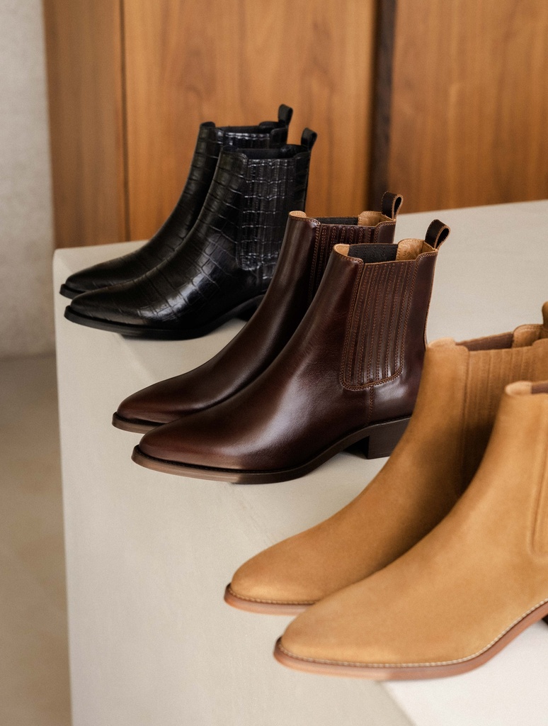 Ankle Boots : Georgia - Fierce Black