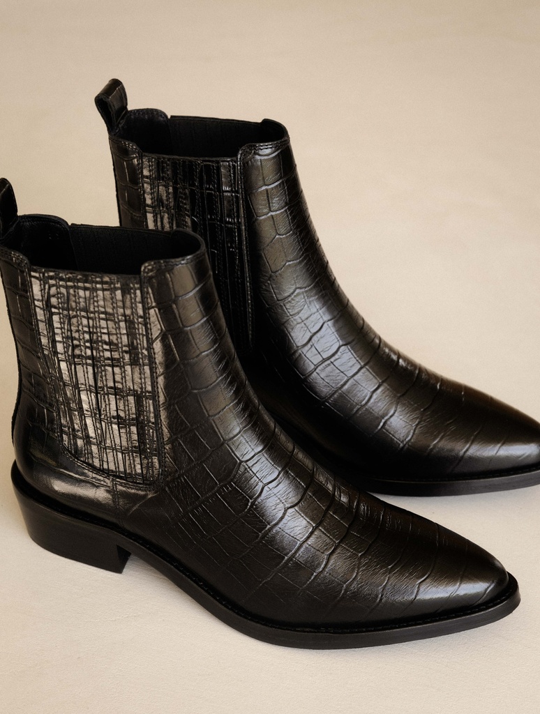 Ankle Boots : Georgia - Fierce Black