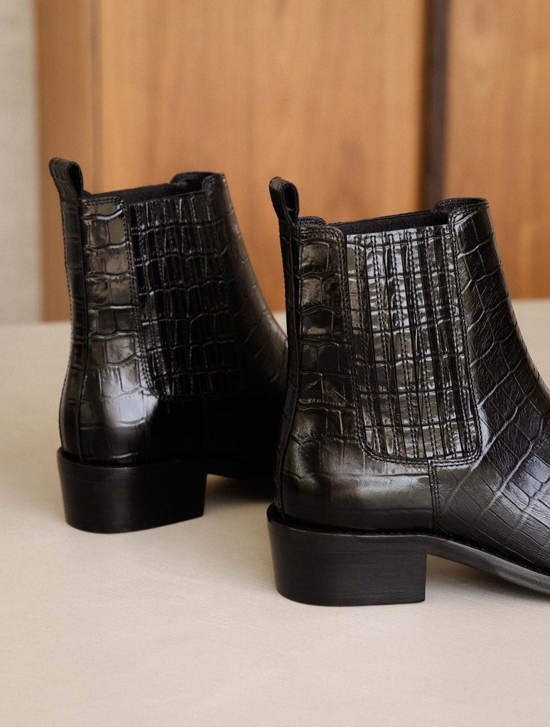 Ankle Boots : Georgia - Fierce Black