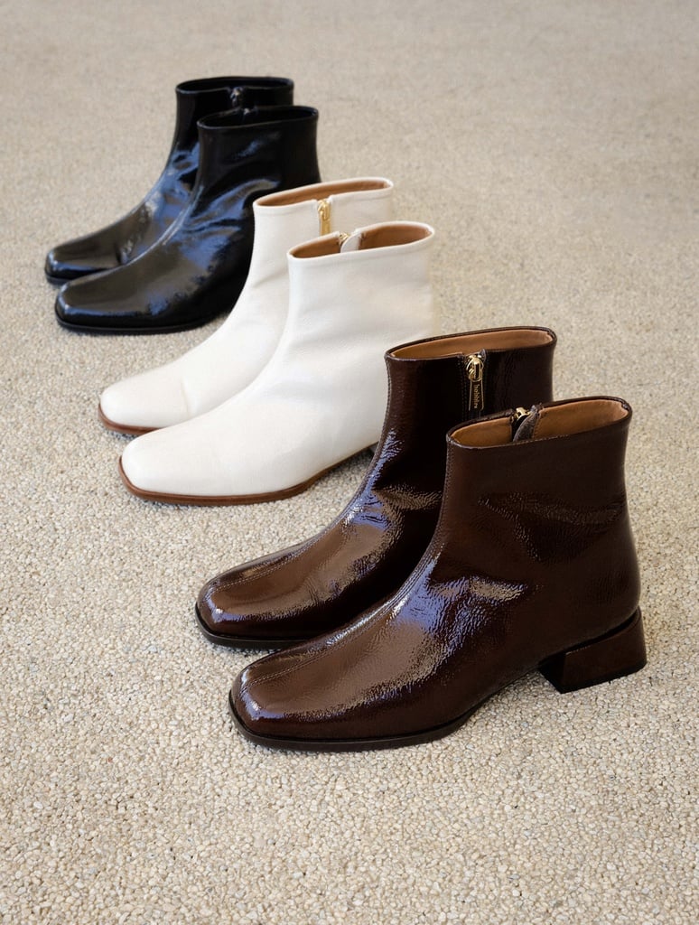 Botines planos : Hawa - Black Vinyl