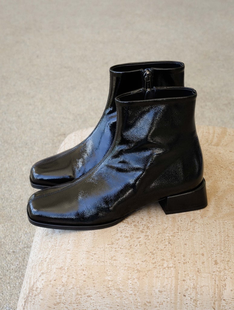 Botines planos : Hawa - Black Vinyl