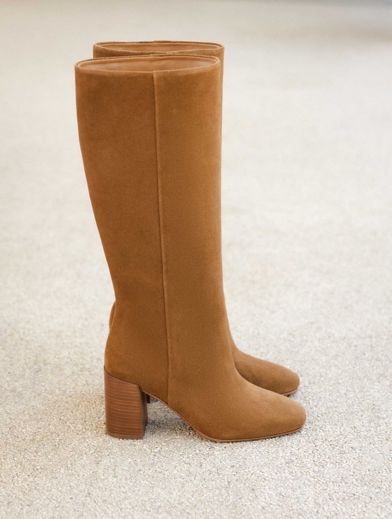 Knee High Boots : Hisaé - Camel