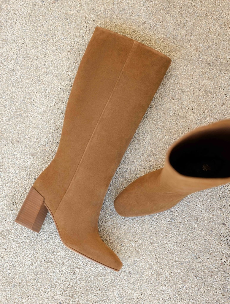 Knee High Boots : Hisaé - Camel