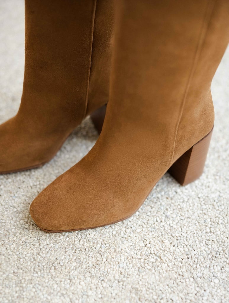 Knee High Boots : Hisaé - Camel