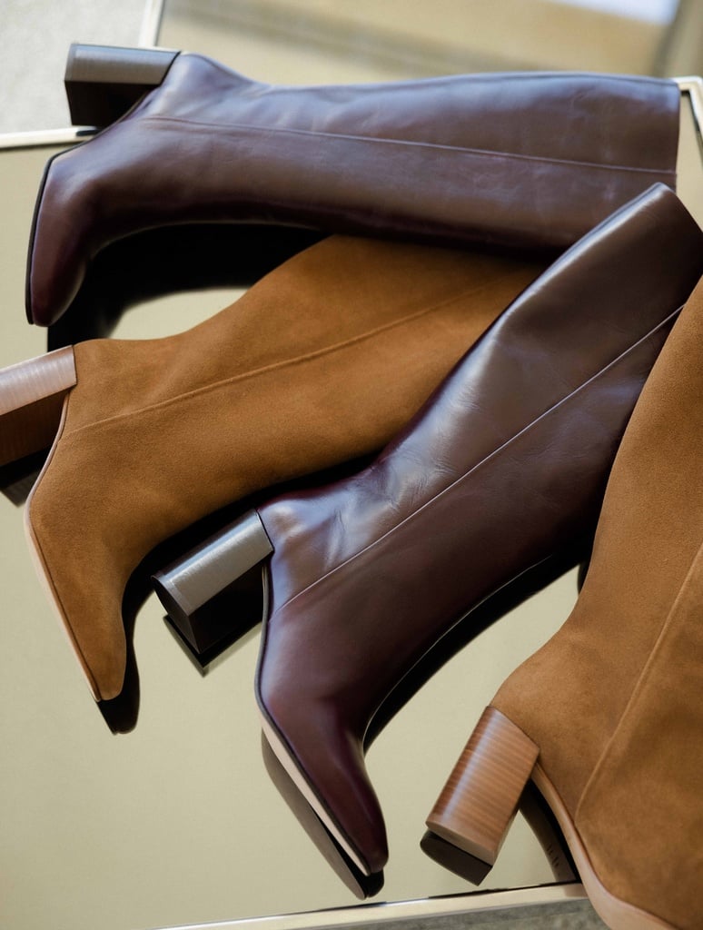 Knee High Boots : Hisaé - Camel