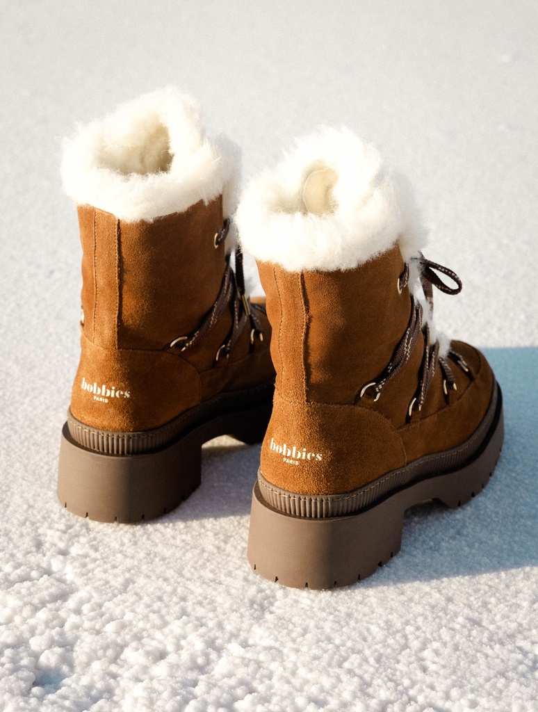 Cold Weather Boots : Iga - Camel