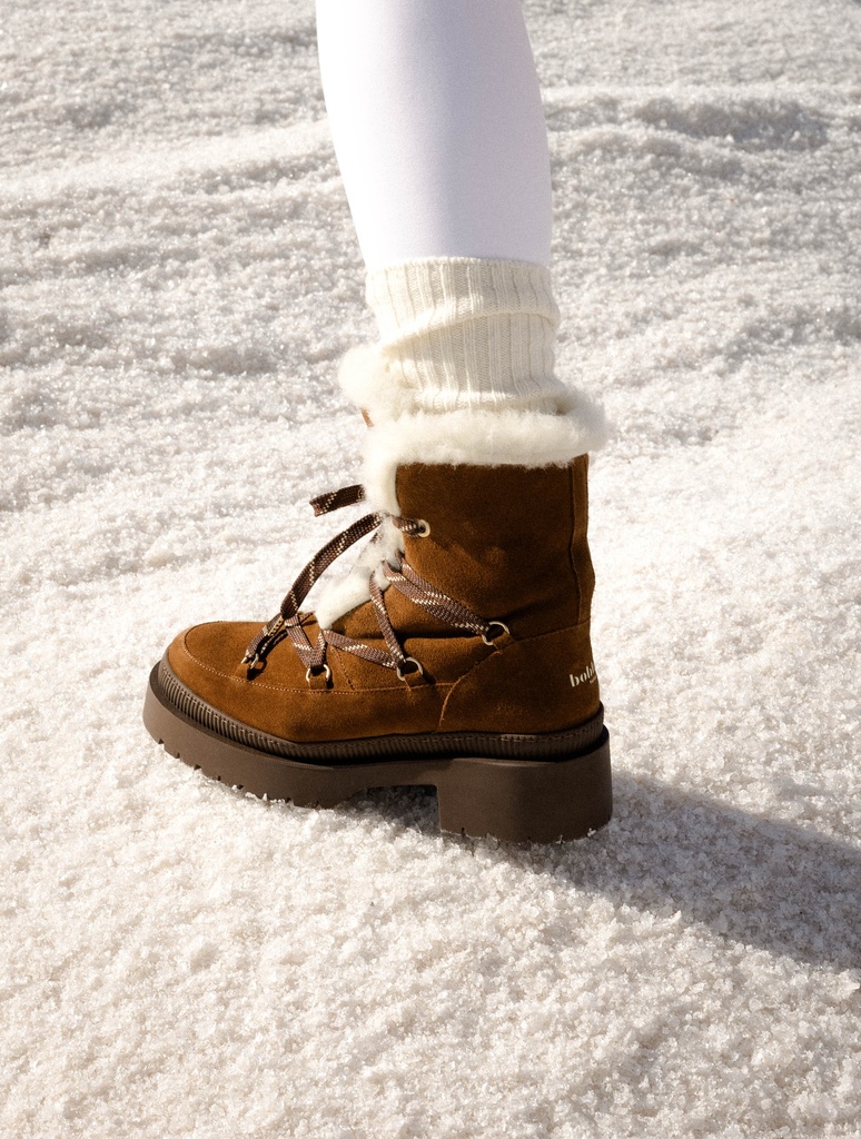 Cold Weather Boots : Iga - Camel