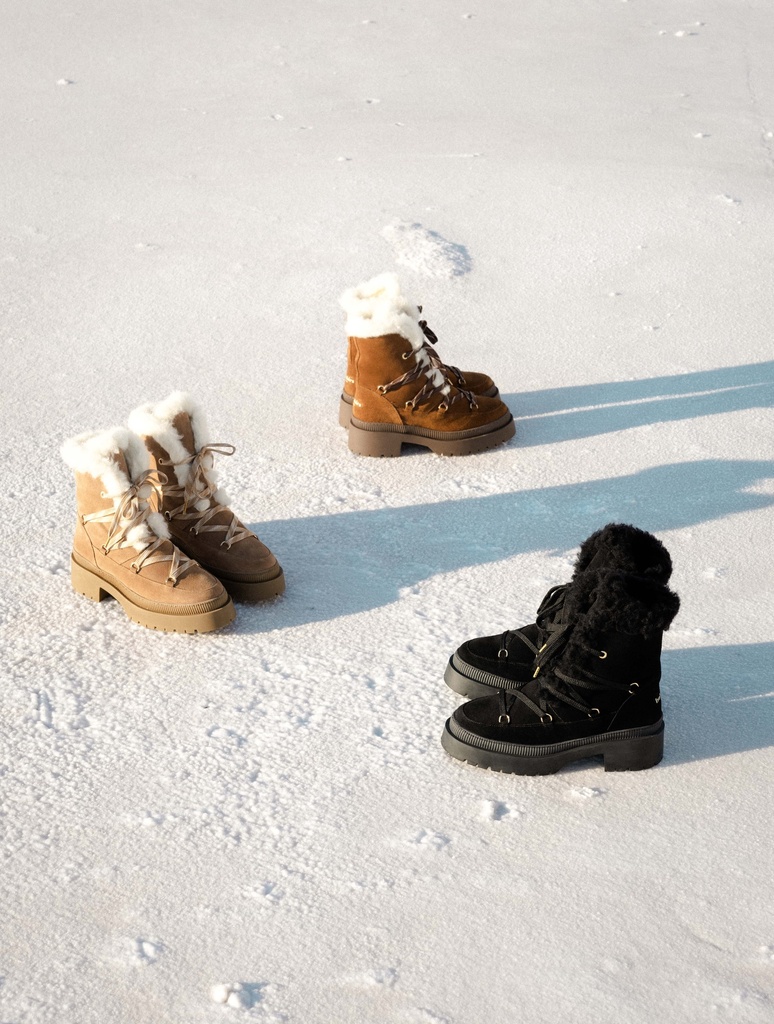 Cold Weather Boots : Iga - Camel