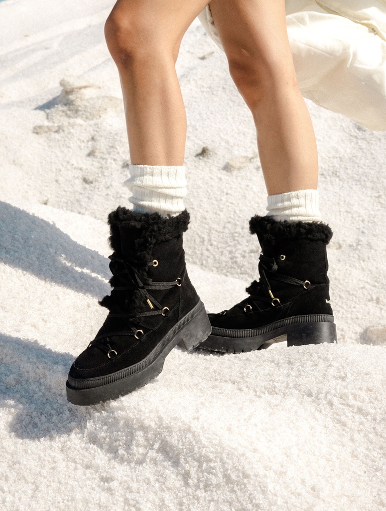 Cold Weather Boots : Iga - Black