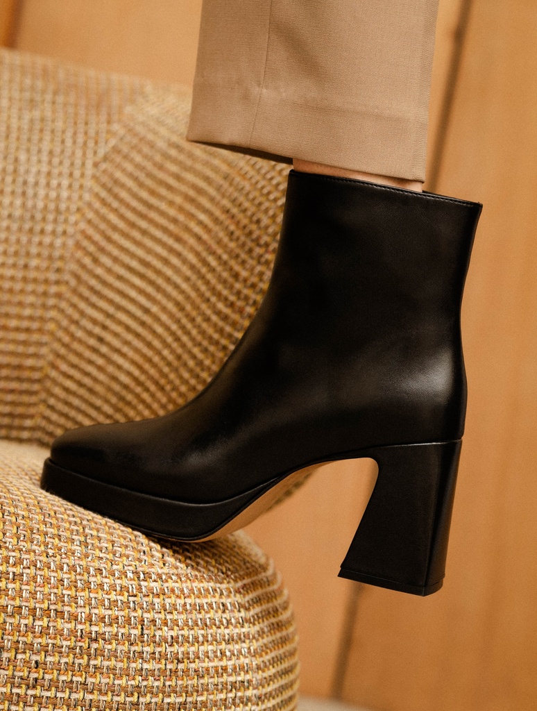 Stiefel mit Absatz : Inès - Passion Black